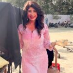Vindhya Tiwari Instagram - Happy holi to u all 🖍🌈💕 #happyholi #happiness #coloursofjoy #boomerang #everythingisenergy 😍