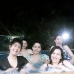 Vindhya Tiwari Instagram - Becoz Happy girls are the prettiest 💃 Our version of "Stay" be like 🙈🤣💙 @sadh_villa @dearmansi @nehalaxmi_ @mreenaldeshraj @reena.s.jain #swimmingpool #bachellorette #bridesquad #dance #justinbieber Sadh Villa, Karjat