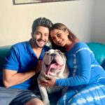 Vinny Arora Instagram - 3 years ago this day, a four legged boy came into our lives & made us parents .. ever since, I don’t remember what my life was before him & I can’t imagine one either! There’s this ocean of love in our hearts for him but words are few, kisses fall short & he won’t let us hug him for long. Tears don’t do justice to our emotions, both me & dheeraj just cry in amusement sometimes .. little did we know we were capable of feeling so deeply. Celebrating @oreo.thetroublemaker ‘s 3rd adopt-a-versary, our first baby ♥️