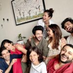 Vinny Arora Instagram - #babydhoopar had the warmest, sweetest, love filled sunday with aunts & uncles who couldn’t make it to our baby shower, hence decided to bring the baby shower home ♥️ Thank you just isn’t enough to express the joy we felt yesterday, the yummy food, fun games, all the lovely gifts & warmest energy 🥰 Going to say it anyway, thank you @iridhidogra @iakshaydogra @sakshi0801 @sanayairani @itsmohitsehgal @hegdeg Pashmin & Barun , happy to have you guys ♥️♥️♥️