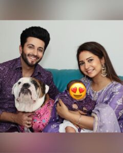Vinny Arora Instagram - Happy Diwali from Dhoopars ♥️ 

#ZaynDhoopar #OreoDhoopar