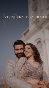 Vrushika Mehta Instagram - 11.12.2022 🧿♾️❤️
.
.
Shot by: @themadeinheaven & @sapariyavivek 
Wearing: @asopalav 
#love #lovestory #engagement #engaged💍 #rabhdivrushyy ❤️