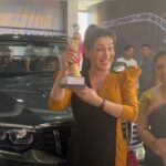 Yamini Malhotra Instagram - Introducing Mahindra Scorpio N at @tirupativehicles courtesy @aakiffarooqi and Deepak Garg ji . . #mahindrascorpio #mahindra #mahindramotors #yaminimalhotra #mahindraindia #mahindrascorpion #mahindraxuv700 #xuv700 #launching #carlaunch #scorpion #scorpio