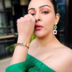 Yamini Malhotra Instagram - From attitude to cute smile I got it all , just keep swiping right 💚 . #green #tubetop #fashion #fashionblogger #fashionmodel #delhiblogger #delhibloggers #gurgaongirls #gurgaonblogger #gurgaonbloggers