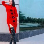 Yamini Malhotra Instagram - Walking towards Valentines Day .. find me a Valentine soon … . #red #reddress #gurgaonblogger #gurgaonvlogger #gurgaonbloggers #gurugramblogger #gurugram #gurugrammers #delhigirls #delhiblogger #delhibloggers #delhidiaries #boots #bootsfashion #sweaterdress