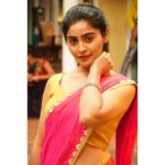 Yukti Kapoor Instagram - 💖 Just saree vibes 💖 MUA @_mickey___17 📸 @sanjay_n_jaiswal #onset #saree #maddamsir