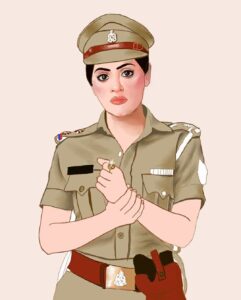 Yukti Kapoor Instagram - SI karishma Singh  #maddamsir @sonysab 

Shoutout to this amazing talented  artist @m_naxi_soularts for this beautiful art!! I'm so in love with what you have created ..Everything done from scratch by hand .. Totally an original masterpiece!! Lots of love!! 

Thank you so much !☺️ @meenaxi_actorofficial 💕