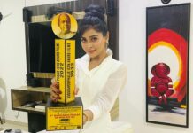 Yukti Kapoor Instagram - As a little girl I have sat multiple times infront of a tv, watching actors get awarded for their hardwork. Never in my life i thought I will be getting an award of highest order i can imagine ( Best actor supporting role for Maddamsir) I am truly honoured and blessed to have been standing where I am right now all because of the platform given by Television industry & the support of the entire team of Maddamsir My heart is full of gratitude towards my God father @gyansahay ,my family , My producers @kinnarimehtaa @itsjaymehtaa The creator -@priyamishra090 , Writers , directors @hemenchauhan13 @kushalawasthi @neelesh_ambekar @nishithkumarsingh , Dop @rahulsoni1991 , Camera team @vinod_yadav_064 @yoursamangupta @manishsoni_13 and rest of the crew for believing in me and most importantly my lovely audience who has always stood by me as a rock showering their love . Thank you for your support now and always ♥️ MUA @vivekravan_09 Outfit: @kendieeofficial Styling: @styling.your.soul PR handled by : @foryoupublicrelations @dpiaf.official #dadasahebphalkeaward #dadasahebphalkeiconawardfilms2022 #happiest