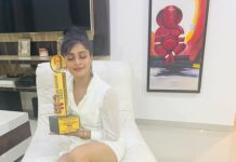 Yukti Kapoor Instagram - As a little girl I have sat multiple times infront of a tv, watching actors get awarded for their hardwork. Never in my life i thought I will be getting an award of highest order i can imagine ( Best actor supporting role for Maddamsir) I am truly honoured and blessed to have been standing where I am right now all because of the platform given by Television industry & the support of the entire team of Maddamsir My heart is full of gratitude towards my God father @gyansahay ,my family , My producers @kinnarimehtaa @itsjaymehtaa The creator -@priyamishra090 , Writers , directors @hemenchauhan13 @kushalawasthi @neelesh_ambekar @nishithkumarsingh , Dop @rahulsoni1991 , Camera team @vinod_yadav_064 @yoursamangupta @manishsoni_13 and rest of the crew for believing in me and most importantly my lovely audience who has always stood by me as a rock showering their love . Thank you for your support now and always ♥️ MUA @vivekravan_09 Outfit: @kendieeofficial Styling: @styling.your.soul PR handled by : @foryoupublicrelations @dpiaf.official #dadasahebphalkeaward #dadasahebphalkeiconawardfilms2022 #happiest