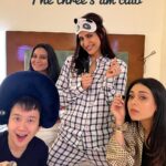Aahana Kumra Instagram - The 3 am club!! 🌸🫶💕👯‍♀️💃 Together in all the madness 🙃😂👯‍♀️ Ft. @jason2jayz @deekshaksonalkar @mini.goel02 #musketeers #friendsforever . . . . #friendshipgoals #friends #friendsforever #friendship #amigos #friendslikefamily #aahanakumra #dancereels #dancevideo #trending #trendingreels #trendingsongs India