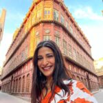 Aahana Kumra Instagram - The majestic and gorgeous #rampuriahaveli in Bikaner! 🐫🏜️ Thank you @abbhishek_sharmaaa for this wonderful tour and pics!! 🌞🌸🫶💕🐫🏜️🦚 #incredibleindia . . . #india #travelphotography #travelouge #thursday #throwbackthursday #throwback #bikaner #rajasthan #aahanakumra Bhanwar Niwas (Rampuria Haveli) Bikaner
