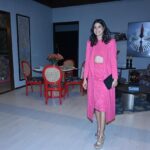 Aahana Kumra Instagram - A design and art aficionado, actor Aahana Kumra (@aahanakumra) looked lovely in pink at the AD Design Show 2022. ‘’It was an absolute delight to attend the ADDS at the Jio World Convention Centre, BKC, Mumbai. I especially loved the AD Museum which narrated the history of art and design in India post independence. Big ups to everyone who made it happen,’’ says Kumra. #ADDS #ADDS2022 @asianpaints #IndiaAt75 #TheIndiaGazeADDS22