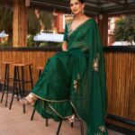 Aahana Kumra Instagram - POO(L) bani Parvathi 💚🐸🐢🦖🪲 🌞🌞🌞🌞🌞🌞 #saturdate . . . . #saturday #indian #sareenotsorry #sareelover #indiansaree #aahanakumra Goa