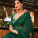 Aahana Kumra Instagram - POO(L) bani Parvathi 💚🐸🐢🦖🪲 🌞🌞🌞🌞🌞🌞 #saturdate . . . . #saturday #indian #sareenotsorry #sareelover #indiansaree #aahanakumra Goa