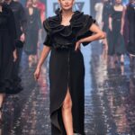Aahana Kumra Instagram - Setting the delhi winter on Fiyah 🔥🔥🔥🔥🔥🔥🔥 Showstopper for @the_angrish at the @gicwind ! With love from vampire 🧛‍♀️🖤 Make up : @kaushikanu Hair : LG Jewellery : @dillanoluxuriousjewels Footwear: @oceedeeshoes Styled by- @juhi.ali PR : @focuspr Lensed by : @jpic.in #fashion #fashiondiaries . . . . #showstopper #fashion #fashionista #aahanakumra #tuesday #tuesdaytransformation #tuesdayvibes #tuesdaythoughts Delhi, India