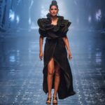 Aahana Kumra Instagram - Setting the delhi winter on Fiyah 🔥🔥🔥🔥🔥🔥🔥 Showstopper for @the_angrish at the @gicwind ! With love from vampire 🧛‍♀️🖤 Make up : @kaushikanu Hair : LG Jewellery : @dillanoluxuriousjewels Footwear: @oceedeeshoes Styled by- @juhi.ali PR : @focuspr Lensed by : @jpic.in #fashion #fashiondiaries . . . . #showstopper #fashion #fashionista #aahanakumra #tuesday #tuesdaytransformation #tuesdayvibes #tuesdaythoughts Delhi, India