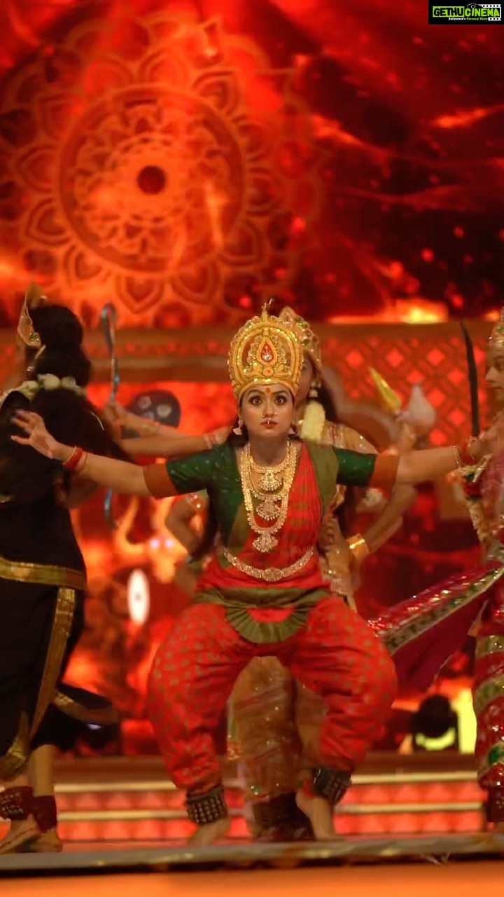 Aashika Padukone Instagram - All set for a firecracker performance🔥🔥 Coming soon on Zee Tamil @zeetamizh @zee5tamil #zeetamil #15yearszeetamizh #staytuned #zee #devotional #igirinandhini #mythology #dance