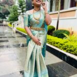 Aashika Padukone Instagram - Little by little, day by day, what is meant for you, will find its way 🫶🏻 Saree: @rrs_online_wear