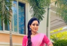 Aashika Padukone Instagram - Just catching up with the trend 🌸 #unguralonabonguralo #jinthaak #raviteja #sreeleela #trendingreels #primereels #trend #tollywood Saree: @elitew.in