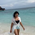 Aashika Padukone Instagram – In the waves, mind at ease 🤍