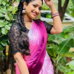Aashika Padukone Instagram - Just me🌸 Saree by: @saicollections49