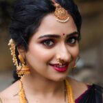 Aashika Padukone Instagram - What you see in me is a reflection of you🌸 . . MUA: @makeoversbyamitha_lekha Hair: @ramya_bridalartistry PC: @ng.clickography . .