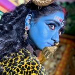 Aashika Padukone Instagram - Maha Shivaratri 🙏🏻 #haraharamahadev #shambomahadeva #mahashivratri #lordshivalook🔥 . . Makeup: @kiran_makeupartist55 Hair: @s.bhavani_hairstyler