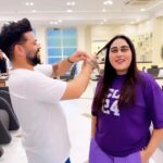 Afsana Khan Instagram - @theopulent_luxurysalonmohali @s.rajkaushal 👌❤️ Sector 79, S.A.S.Nagar (Mohali)