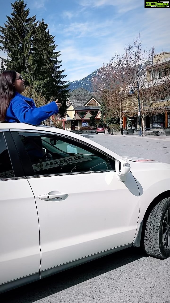 Afsana Khan Instagram - Afsana khan 👑🦋💙 💫💃 Whistler Mountain, Canada