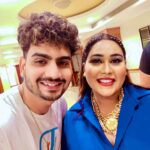 Afsana Khan Instagram - Congratulations Bruh, Finally you’re my official Manager 😎 @jashanofficial91 👍🤝 #bookingopenworldwide 🎤 7889134818 #afsaajz❤️ #afsaajzforever #blessed #saisurindershahji 🙌 #justiceforsidhumoosewala Chandigarh, India
