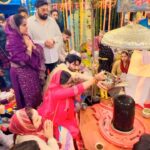 Afsana Khan Instagram - 1st marriage anniversary blessings from God shiva on the auspicious day mahashivratri. May shiv shambhu bless us always with same power and gratitude 🙏 #afsaajz #afsaajzforever #afsaajzkishaadi @saajzofficial @itsafsanakhan ❤️🙏🧿 Har Har Mahadev 🙌 @drtanu91 @officialrohitrao