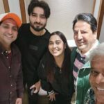 Afsana Khan Instagram - Congratulations @gurdasmaanjeeyo ji 🙌🙏 Dadu ban gye Tuci @ashishvidyarthi1 sir very humble person 🙏 Best Paji @thisisparam 👌 Delhi, India