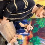 Afsana Khan Instagram - Family time ❤️👌 Rakesh tost no 1 Love City Giddarbaha