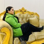 Afsana Khan Instagram - ਜਿਹਦੀ ਰਗ ਵਿਚ ਫਤਿਹ, ੳਹਦੀ ਜੱਗ ਵਿਚ ਫਤਿਹ!!*⛳️ 💢ਜਿੰਨੀ ਦਿੱਤੀ 🕉️ਰੱਬ ਨੇ ਆ ਕੱਢੁ 🥳ਟੌਰ ਨਾਲ....ਗੱਲੀਂ ਬਾਤੀਂ ਏਥੇ ਸਾਨੂੰ ਬੜੇ ਮਾਰਦੇ🤷🏻‍♂️..... Blessed ⭐️💚 Outfit @itsafsanakhan Makeup @nandinimua 👌❤️ Hair @avi_artistry #reels #love #afsaajz #respect The Leela Ambience Convention Hotel Delhi
