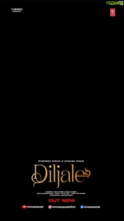 Afsana Khan Instagram - https://youtu.be/bTiP02yrhmo Diljale out now 🔥🔥 @itsafsanakhan @vishalpandey_21 @anjimaxuofficially @rangrez_sidhu @tseries.official