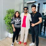 Afsana Khan Instagram - Actually india meets Pakistan last night it was aa great show with @bilalsaeed_music bhaijaan 🙏❤️ Music has no boundaries 🪬📿#pakistan #india #reels #music #love thx @vicedxb Dubai, United Arab Emiratesدبي