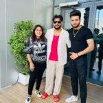 Afsana Khan Instagram – Actually india meets Pakistan last night  it was aa great show with @bilalsaeed_music bhaijaan 🙏❤️ 
 Music has no boundaries 🪬📿#pakistan #india #reels #music #love thx @vicedxb Dubai, United Arab Emiratesدبي