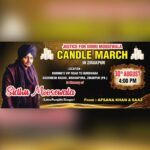 Afsana Khan Instagram - ਪੰਜਾਬ ਦੇ ਪੁੱਤ ਸਿੱਧੂ ਮੂਸੇਵਾਲੇ ਲਈ ਇਨਸਾਫ ਲੈਣ ਵਾਸਤੇ, ਮਿਤੀ 30-08-2022 ਨੂੰ ਸ਼ਾਮ 4 ਵਜੇ, ਡੋਮੀਨੋਜ ਤੋਂ ਲੈਕੇ ਗੁਰਦੁਆਰਾ ਦਸ਼ਮੇਸ਼ ਨਗਰ ਬਿਸ਼ਨਪੁਰਾ, ਜੀਰਕਪੁਰ (Last Ride) ਤੱਕ ਸ਼ਾਂਤਮਈ ਕੈਂਡਲ ਮਾਰਚ ਕੱਢਿਆ ਜਾ ਰਿਹਾ ਹੈ। ਸਿੱਧੂ ਮੂਸੇਵਾਲੇ ਨੂੰ ਚਾਹੁਣ ਵਾਲੇ, ਰਾਜਨੀਤਕ ਪਾਰਟੀਆਂ, ਜੱਥੇਬੰਦੀਆਂ ਅਤੇ ਦੁਨੀਆਂ ਦੇ ਇਨਸਾਫ ਪਸੰਦ ਲੋਕਾਂ ਨੂੰ ਆਉਣ ਲਈ ਬੇਨਤੀ ਕੀਤੀ ਜਾਂਦੀ ਹੈ। ਕਿਰਪਾ ਕਰਕੇ ਰਾਜਨੀਤਕ ਸਪੀਚ ਜਾਂ ਰੰਗ ਦੇਣ ਤੋਂ ਗੁਰੇਜ਼ ਕੀਤਾ ਜਾਵੇ। ਸਾਰੇ ਸ਼ਾਂਤਮਈ ਢੰਗ ਨਾਲ ਇਸ ਕੈਂਡਲ ਮਾਰਚ ਵਿੱਚ ਸ਼ਾਮਿਲ ਹੋਣ। ਬੇਨਤੀ ਕਰਤਾ - ਅਫਸਾਨਾ ਖਾਨ, ਸਾਜ਼ #justiceforsidhumoosewala @sardarbalkaursidhu vadda bai @sidhu_moosewala 🙌❤️ @itsafsanakhan @saajzofficial @khudaabaksh @rohit_jonty