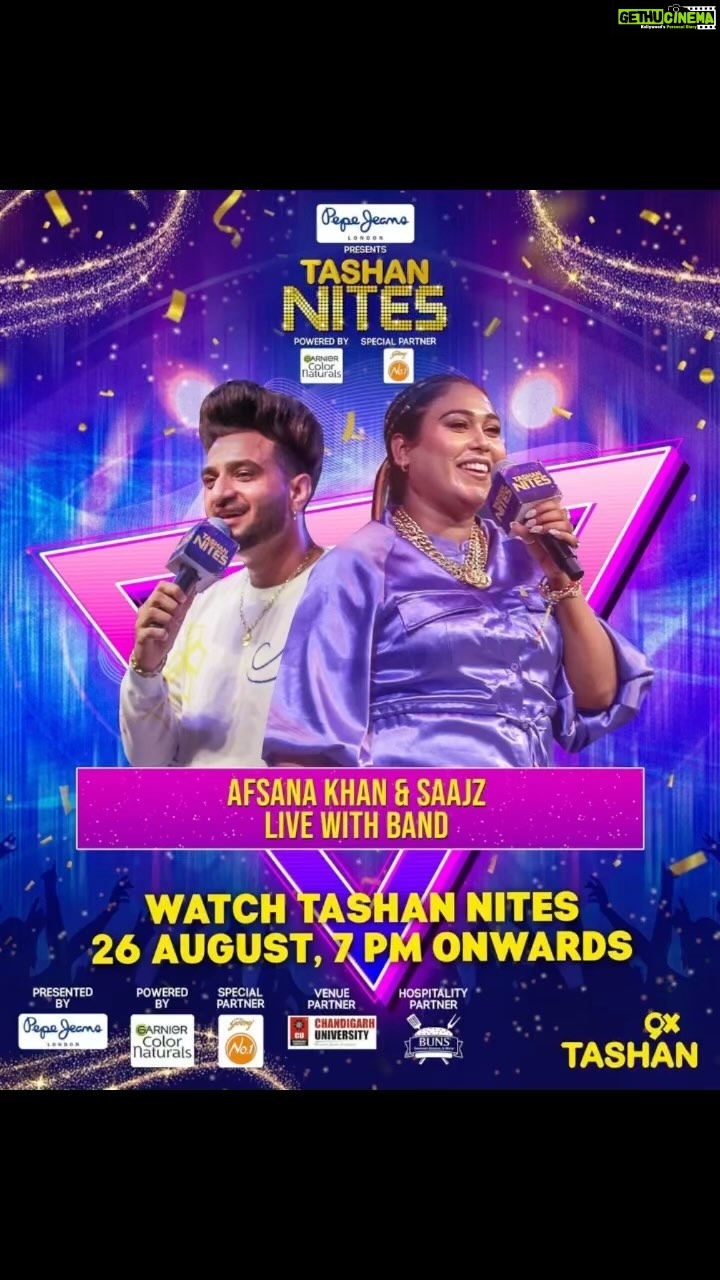 Afsana Khan Instagram - Blessing vadda bai @sidhu_moosewala 🙌❤️ Watch Afsana Khan and Saajz performing their hit songs at Tashan Nites! Catch it only on 9x Tashan, August 26th, 7 PM onwards only on 9x Tashan! #justiceforsidhumoosewala 🙌🙏 #9xtashan #tashannites #tashanyaaranda #afsanakhan #saajz #punjabimusic #music @9xtashanofficial