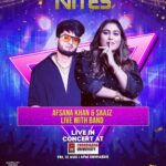 Afsana Khan Instagram - We are performing at Tashan nites ❤️ see u guys @chandigarhuniversity @itsafsanakhan love ❤️ @9xtashanofficial @himanshukumargupta1 @imanmohansinghh @dineshauluck @gurpreetbaidwan01 👋 @chandigarhuniversity #chandigarhuniversity #afsaajz #justiceforsidhumoosewala #reels #liveshow #lovecouple #lovebirds #intsagram #friendship @itsafsanakhan @saajzofficial 💕🙏🧿