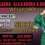 Afsana Khan Instagram - Live in Concert - 7 May - Calrion Hotel, Edmonton - For Tickets 🎫 7808075031 @parvasimedia @roop_yad @alkaarora_edmonton @chbanquets #canadatour2023 #afsanakhan #afsanakhanbigboss15 #canada #edmonoton #vancouver #surrey #afsaajzforever #afsaajz Edmonton, Alberta