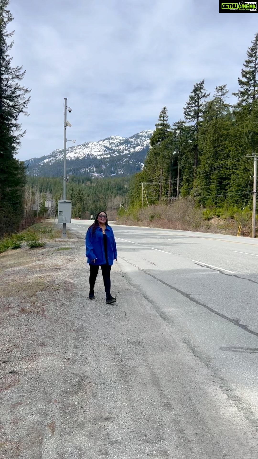 Afsana Khan Instagram - Blessings Blessed @itsafsanakhan 🦋💙🍁 Vancouver, British Columbia