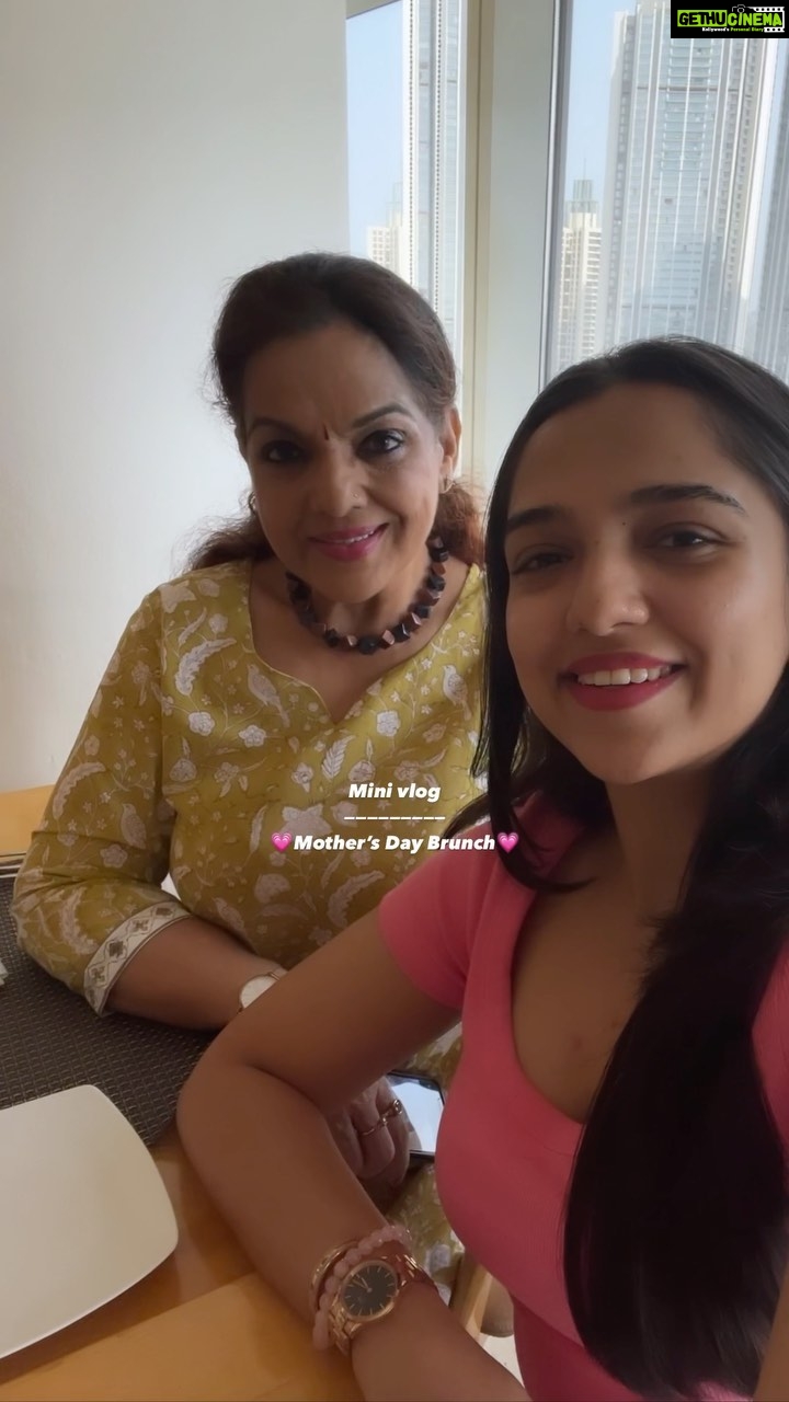 Ahsaas Channa Instagram - Here’s a throw back to Mother’s Day brunch we had at @thewestinmumbai Mum loves food and what was a better way of making her day. @thewestinmumbai Thankyou for helping me make it special for her.