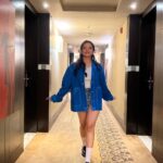 Ahsaas Channa Instagram - Clearly a look with my favourite jacket. JW Marriott Mumbai Juhu
