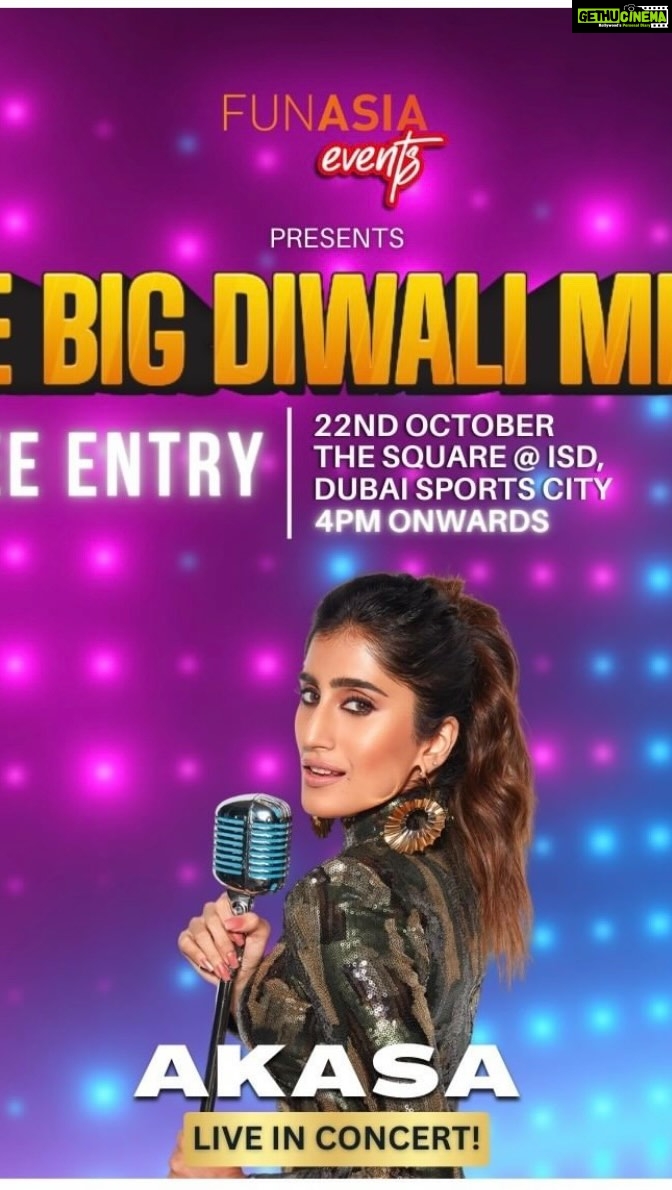 Akasa Instagram - See you this evening, #DUBAI! Let’s celebrate Diwali together 💕