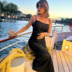 Akasa Instagram - she’s some magic, some chaos and a bit of poetry ✨ • • • • • #akasa #akasasingh #akasakebesties #akasians #paris #eiffeltower #travel #explore #fyp #trending #trendingreels #shringaar #naagin #rivercruise #yatch #fashion #ootd Sienna Paris