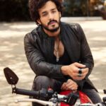 Akhil Akkineni Instagram - Trying to stay calm and focused amongst all the chaos. Shot by @rahuljhangiani Styled by @harmann_kaur_2.0