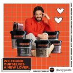 Akhil Akkineni Instagram - I love it & you'll love it too, OBVSLY 😋 Want to order my favourite gelato? Log on to www.obvslygelato.com #OBVSLYnotGuilty @obvslygelato