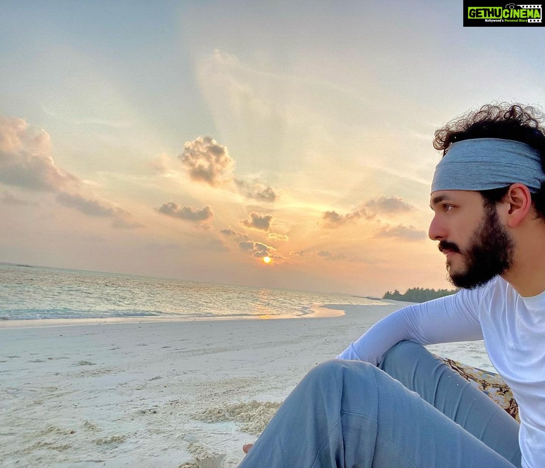 Akhil Akkineni - 307.4K Likes - Taking the peace I found here back with me. Dear island goodbye for now and thank you.