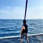 Akhil Akkineni Instagram - Dear dolphins, please come take a picture with me. That will just make this picture perfect. 🐬 LUX* South Ari Atoll